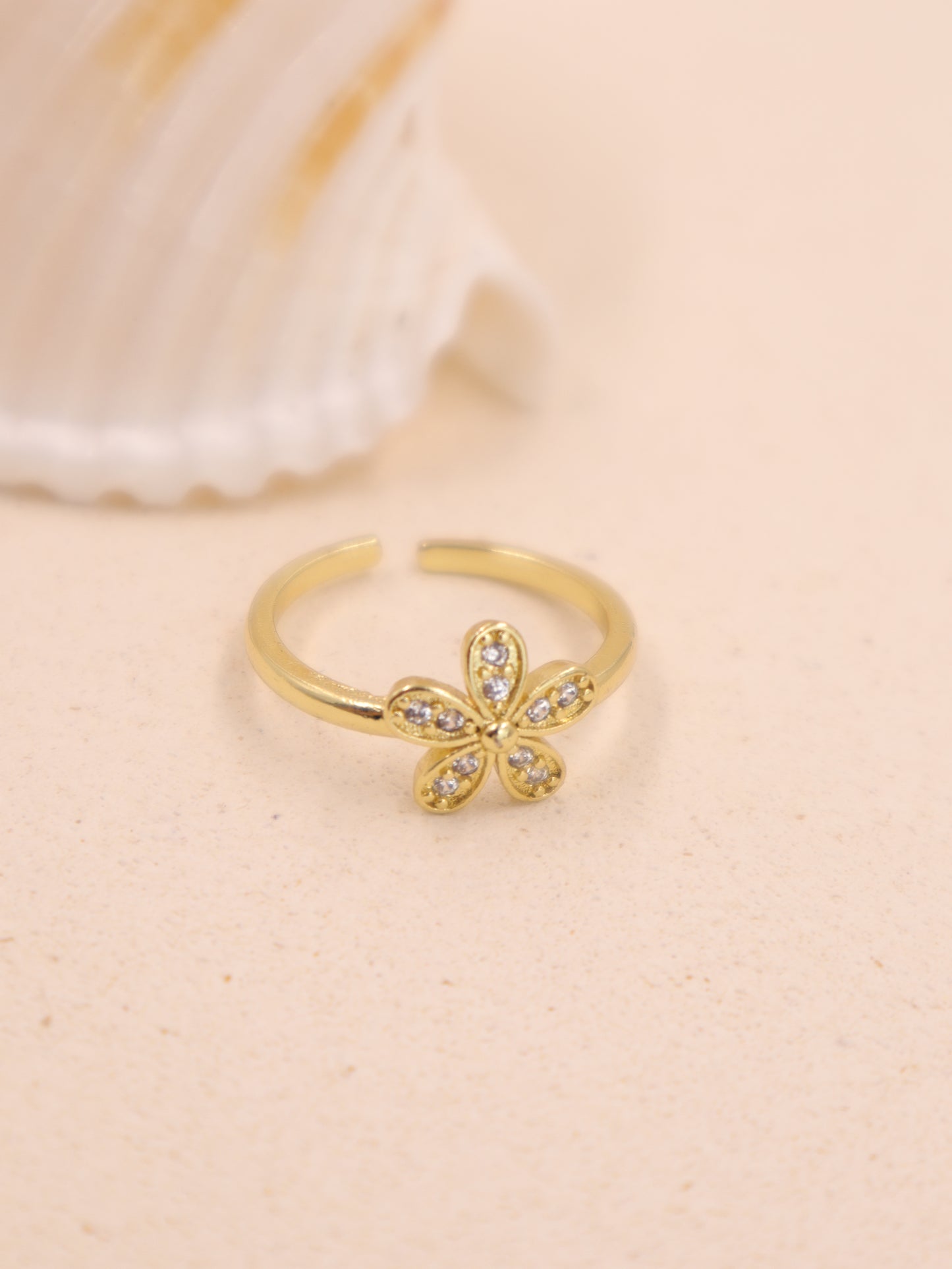 Anillo flor